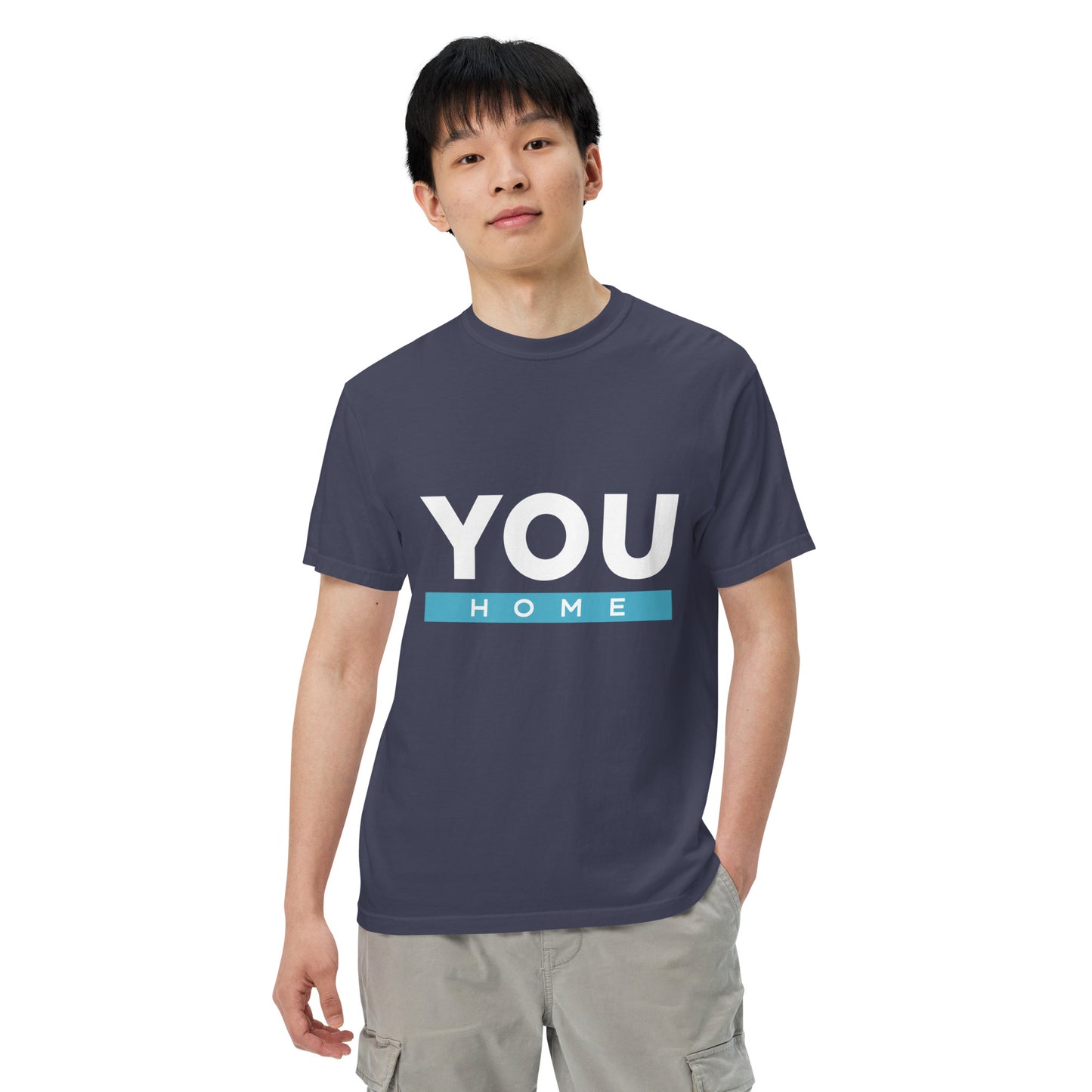 Men’s garment-dyed heavyweight t-shirt