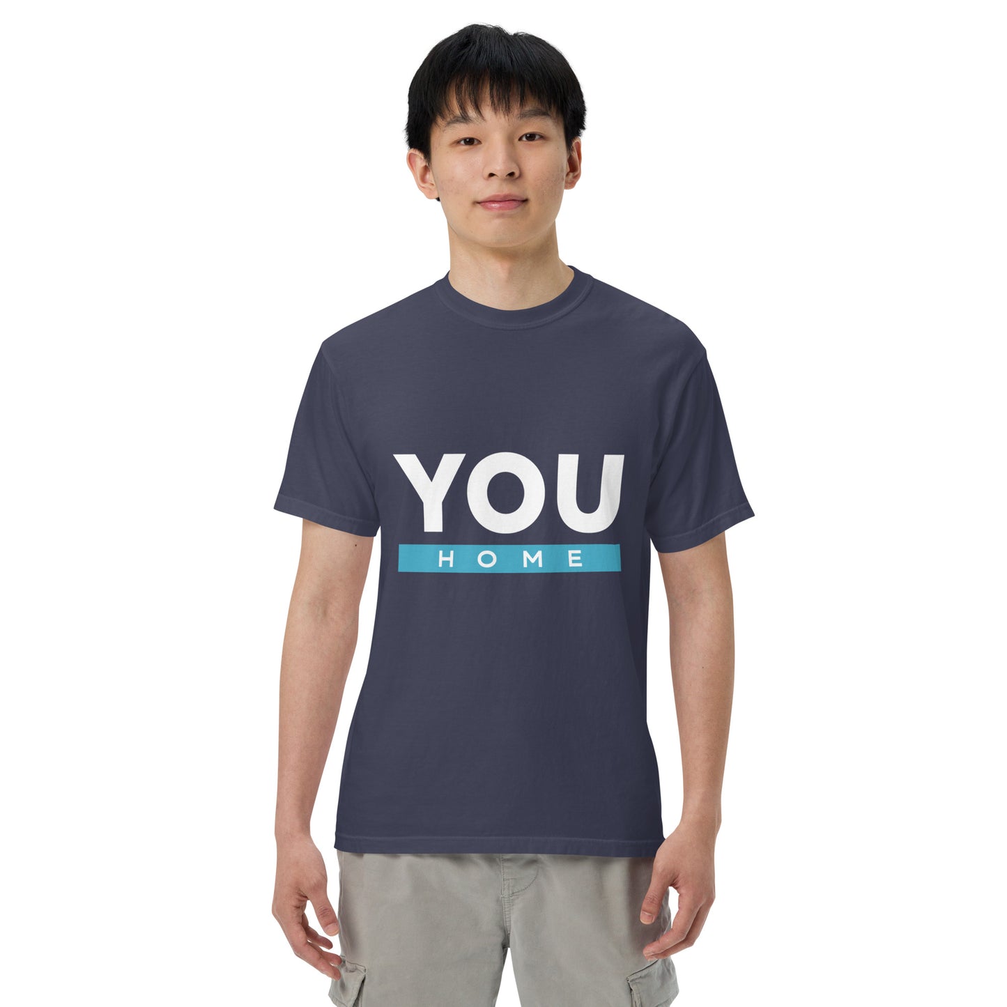 Men’s garment-dyed heavyweight t-shirt