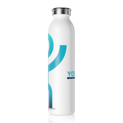 Inspirational Slim Water Bottle - Stay Hydrated, Stay Motivated